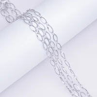 o chains 2 meterslot stainless steel chain around the neck accessories for jewelry craft charms for decoration materials women
