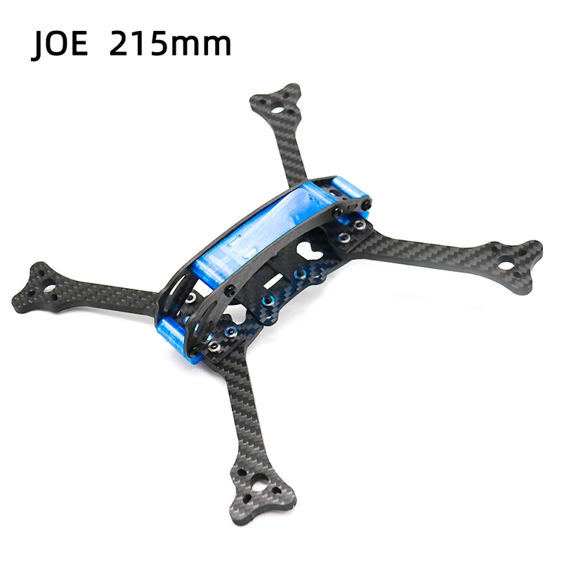 Комплект рамы для дрона TCMMRC FPV Joe 215 колесная база 215 мм 5 мм рукоятка из углеродного волокна для радиоуправляемого дрона FPV комплект гоночной рамы