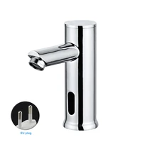 cold hot tap knob bathroom basin water mixer brass sensor faucet home automatic infrared sink touchless splash proof electronic