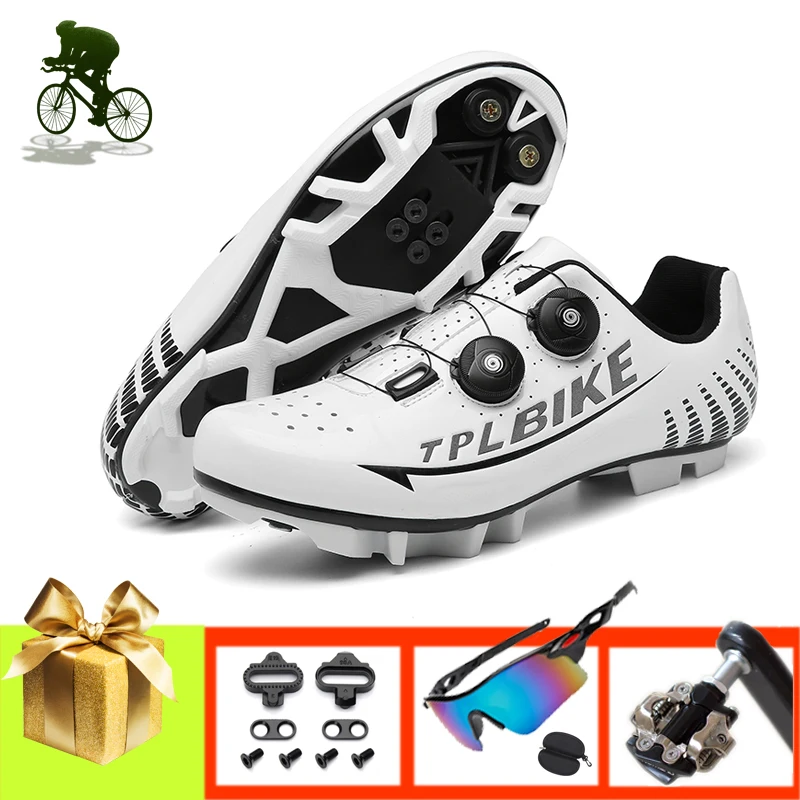 Cycling Shoes Men Mountain Bike Sneakers Female Sapatilha Ciclismo Mtb SPD Pedals Breathable Self-locking Riding Bicycle Shoes