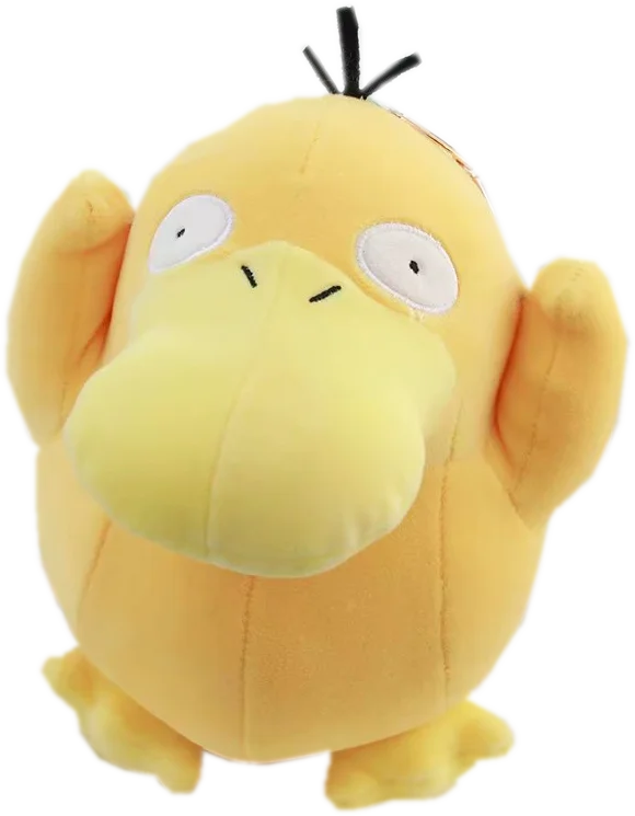 psyduck super soft Пикачу плюшевая мягкая Аниме кукла игрушка Jigglypuff Squirtle Mewtwo Charmander Gengar Psyduck игрушки подарок фильм для детей день рождения - Цвет: psyduck super soft