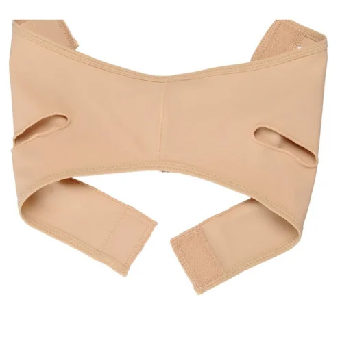 L Тонкая маска для лица для похудения, бандаж для ухода за кожей, форма ремня и подтяжки, уменьшенная двойная маска для лица и подбородка, осветляющая повязка для лица - Цвет: L