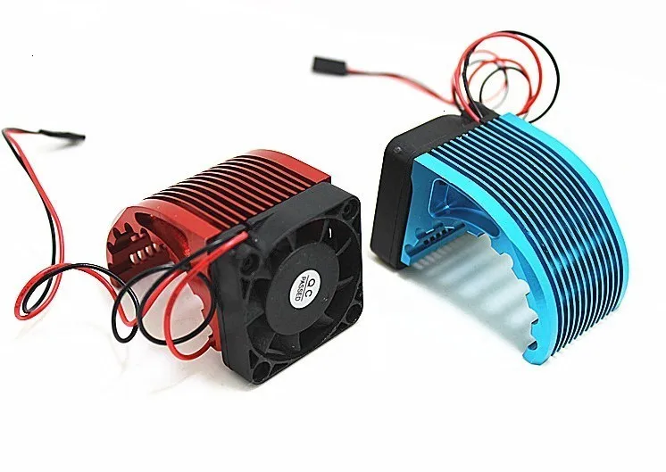 RC алюм. Радиатор двигателя из сплава с ЧПУ 4010 40*40 мм вентилятор для бесщеточного двигателя 42 мм Hobbywing замок леопарда 4274 1515 812 T8 4268 4272