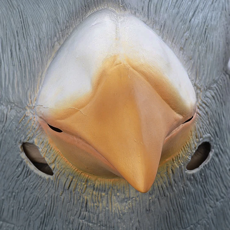 Маска в виде голубя для Хэллоуина супермилая блестящая женская головной убор