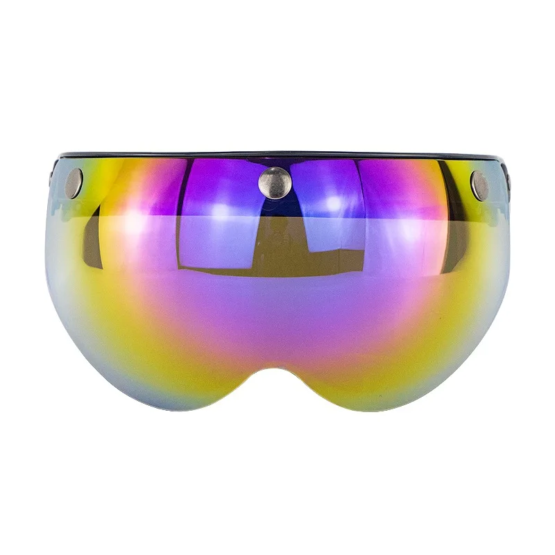 

Motorcycle helmet lens retro half helmet w lens three button helmet accessories flying helmet lens bv06
