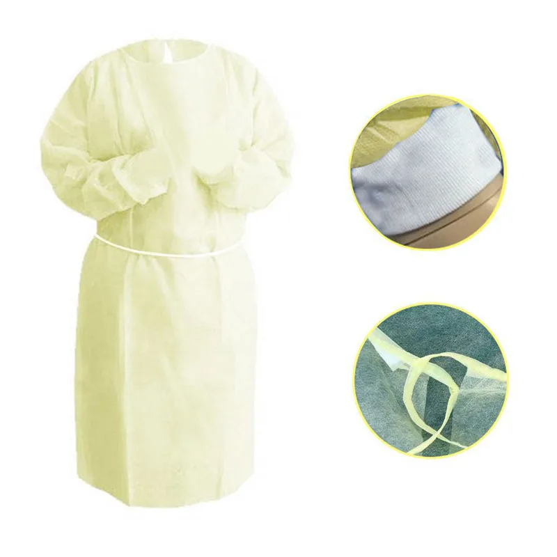 Защитный одноразовый костюм пылезащитный из нетканого материала защитный