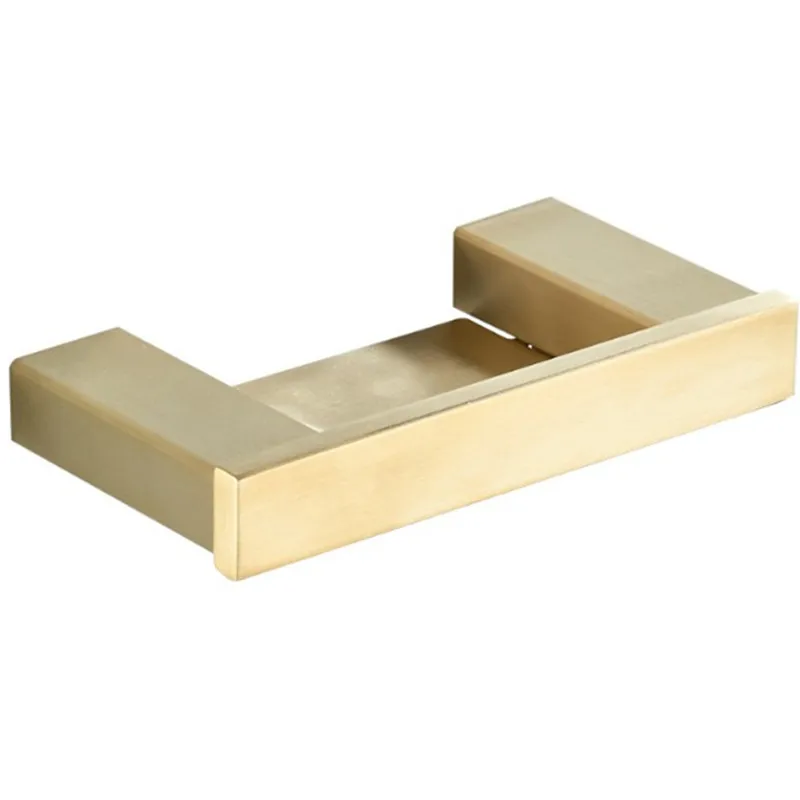 Soap Dish Holder Hongdec матовый золотой настенный набор аксессуаров для ванной комнаты из нержавеющей стали - Цвет: Soap Dish Holder