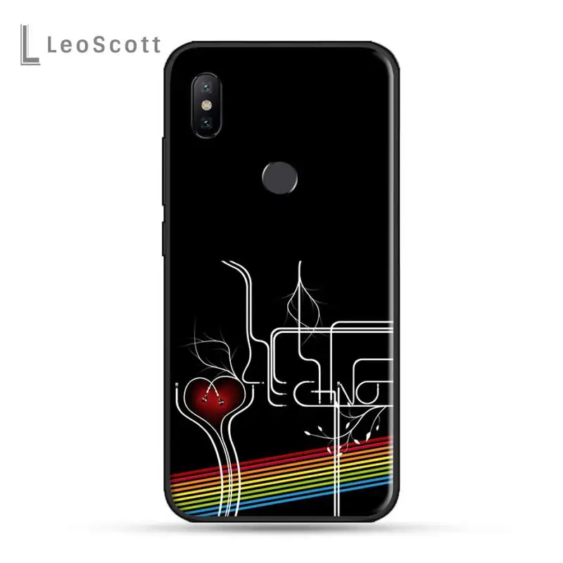 

Techno Music simple text pattern high quality Phone Case funda For Xiaomi Redmi note 7 8 9 t k30 max3 9 s 10 pro lite