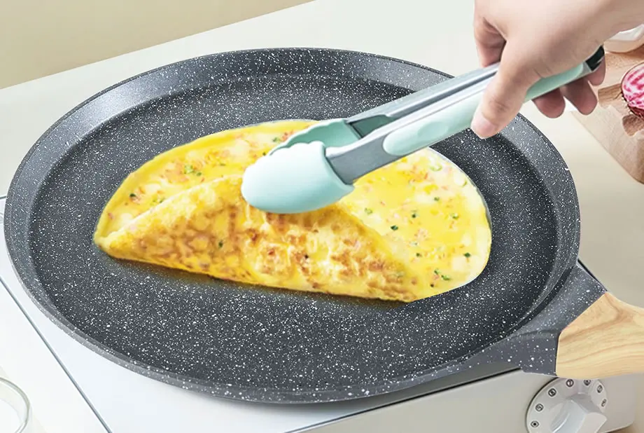 

QueenTime Kitchen Pancake Pan Grill Frying Pan Nonstick Skillet Pan KitchenwareBread Egg Pan Cooking Pan For Gas Stove Cookware