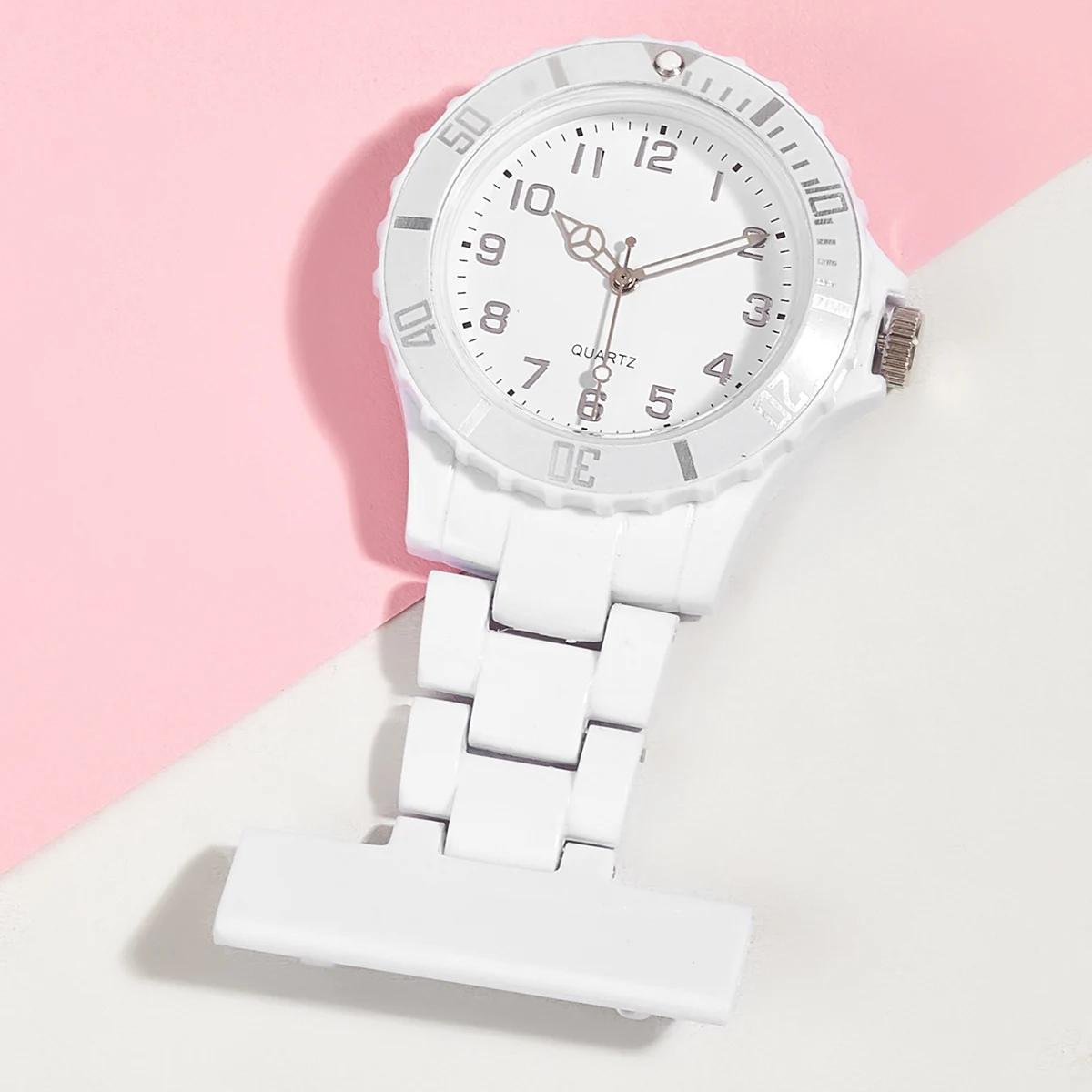 Fob Clip-on Nurse Watch Japan Movement Brooch Hanging Doctor Watches for Men Women Pocket Quartz Watch Relogio Medical Clock