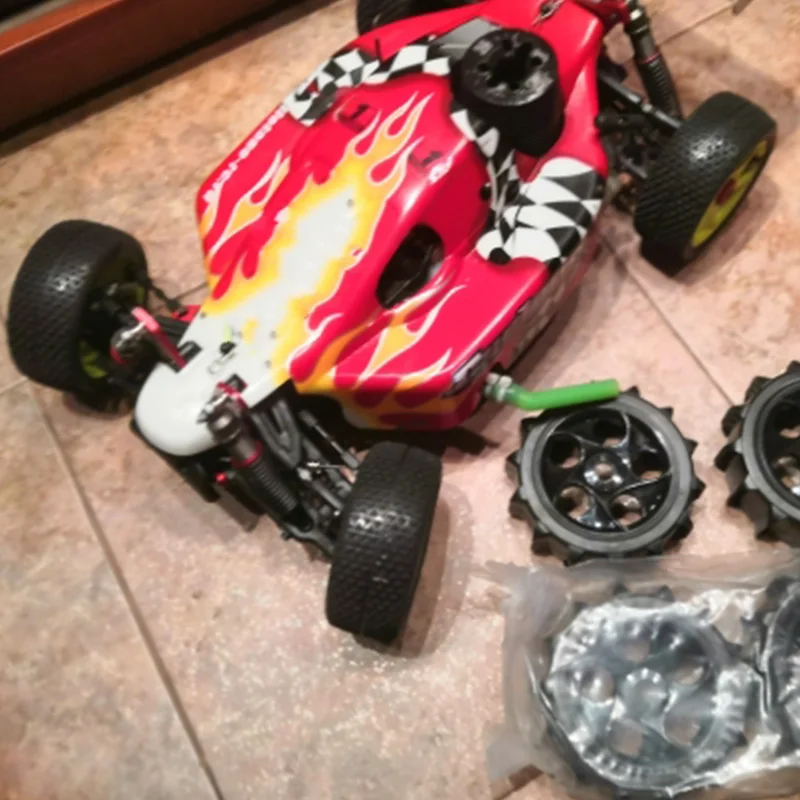 4 шт. RC 1/8 весла зимние шины для песка подходят HPI AKA 1:8 Внедорожные багги колеса