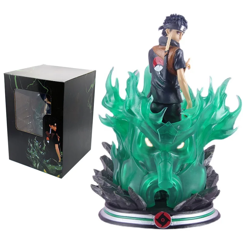 

Naruto Anime Figure GK Uchiha Shisui Susanoo Sharingan Battle Scene Model Anime Action Figures Collection Toys for Children