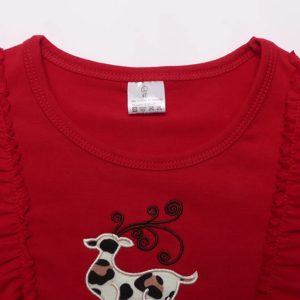 Conice NINI Baby/детская одежда с вышивкой Красного оленя Изысканные вязаные комплекты