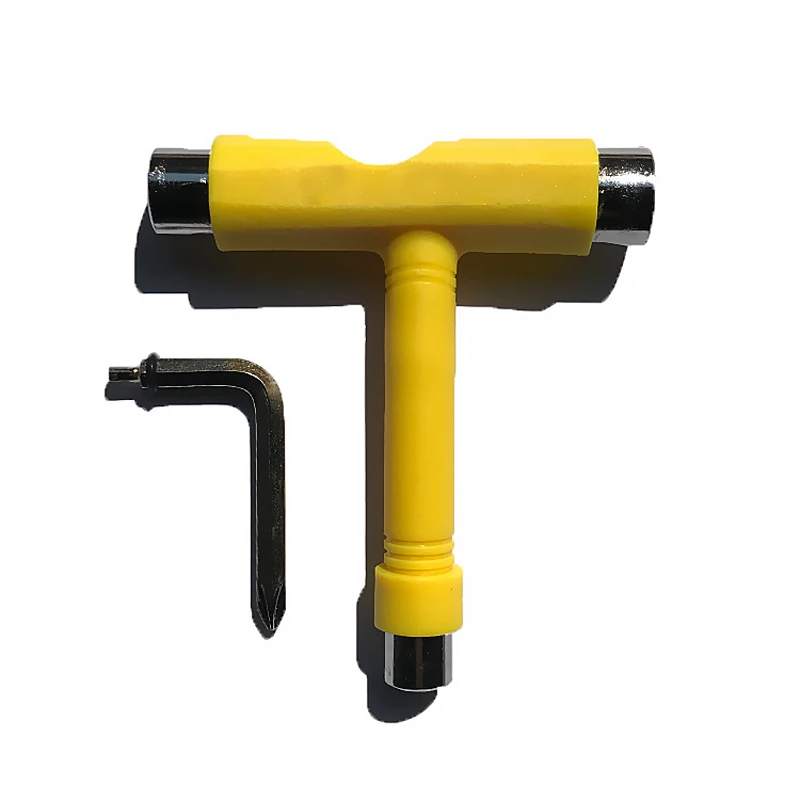 

All-In-One T Shape Tools Accessories Quality L Key T Tools Skateboard Longboard Scooter Tool For Skateboard Adjusting T-tool