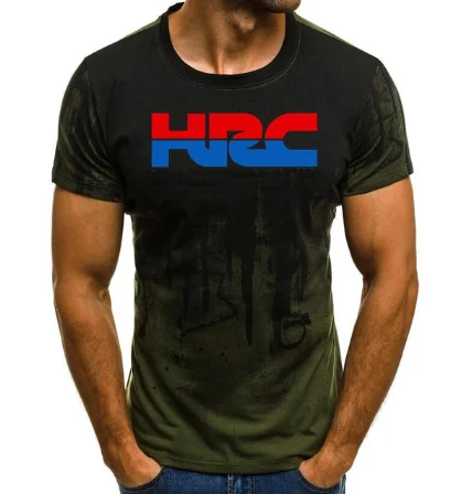 

2020 Men Print Repsol HRC race motorcycle modified T-shirt summer 100% cotton short-sleeved tshirt U