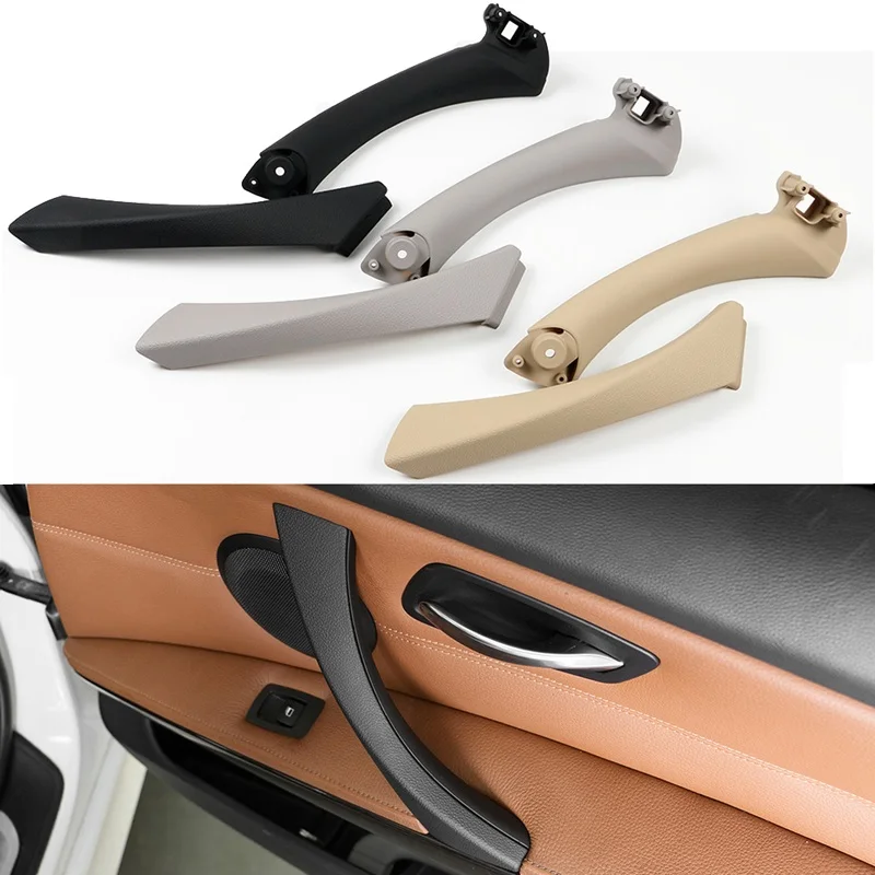 

Upgraded Interior Door Pull Handle With Cover Trim Replacement For BMW 3 series E90 E91 E92 316 318 320 325 328i 2005-2012