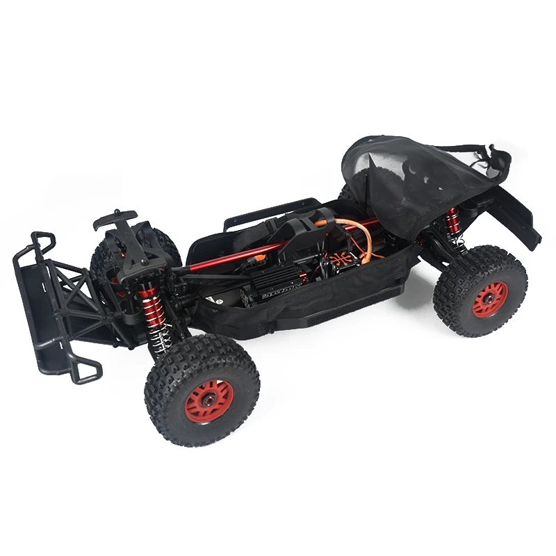 Cubierta protectora a prueba de agua para coche de control remoto, piezas de actualizaci&oacute;n de chasis resistente a la suciedad y al polvo para 1/7 ARRMA MOJAVE 6S Rc-0