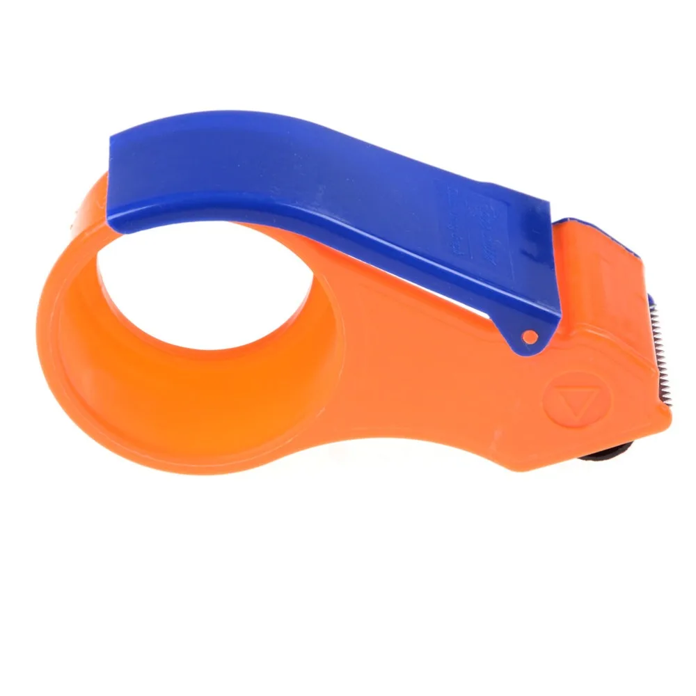 

Sealing 2" Width Packaging Parcel Plastic Roller Tape Cutter Dispenser