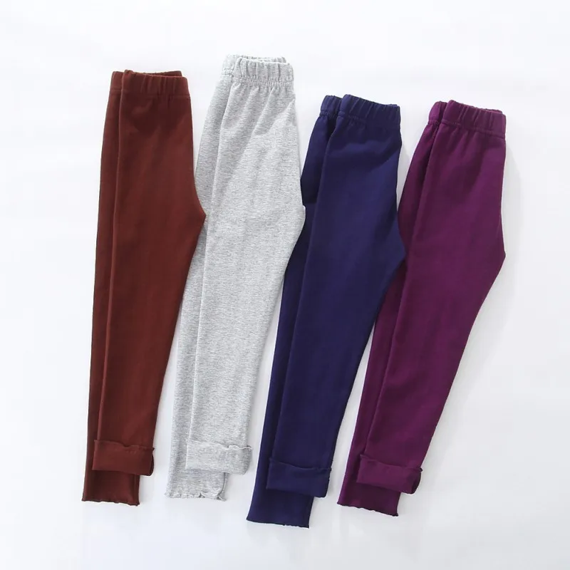 Детские штаны на весну осень классические леггинсы для малышей хлопковые