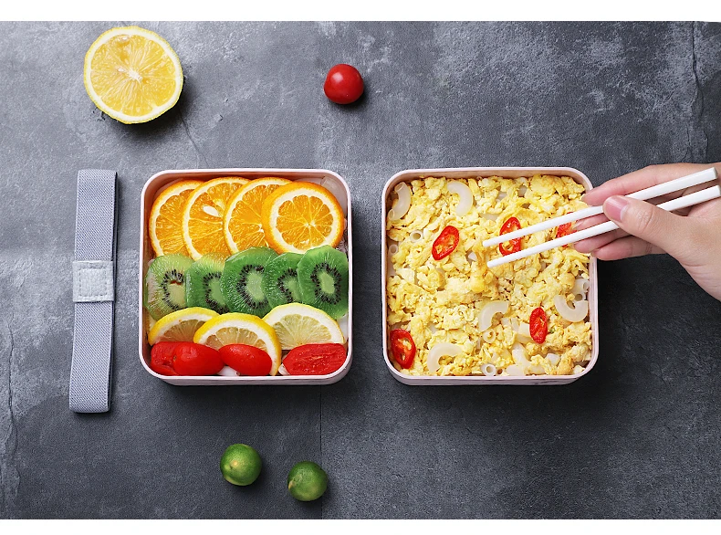 1 шт. дорожная коробка для еды Bento Snack сэндвич в японском стиле Ланч-боксы для детей школьный Ланчбокс контейнеры для еды