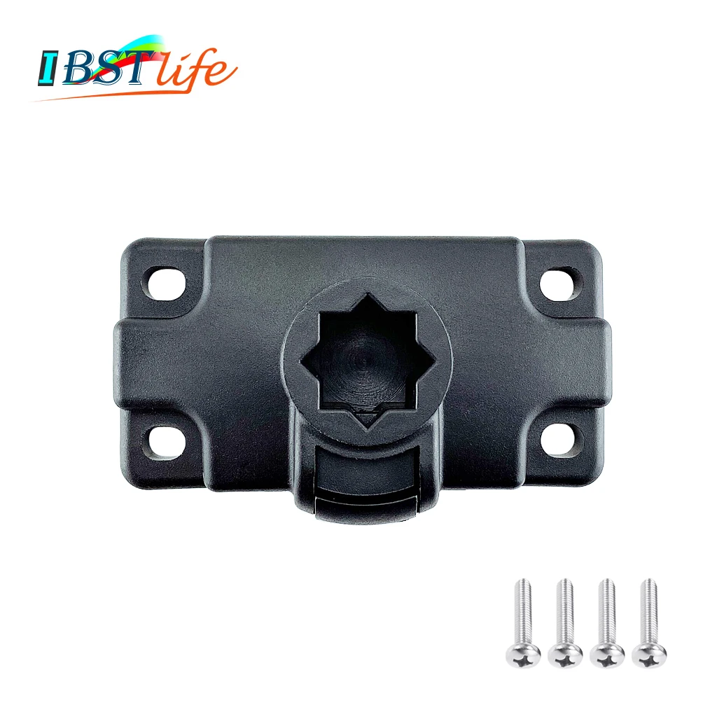 

Inflatable Kayak Rod Holder Mount Base Boat Marine Sea Canoe Support Holder Pole Rack Fishing Tackle Rod Accessories With Screws