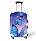 Красивый Дорожный чемодан-бабочка 18-32 дюйма, толстые Защитные чехлы для женщин, милые чемоданы для девочек, эластичный Противопыльный чемодан