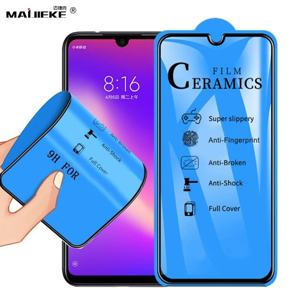 Защитная пленка для экрана Xiaomi 9T Pro mi 9 lite CC9 A3 Redmi Note 8T 8 pro 7 7A K20 керамическая |