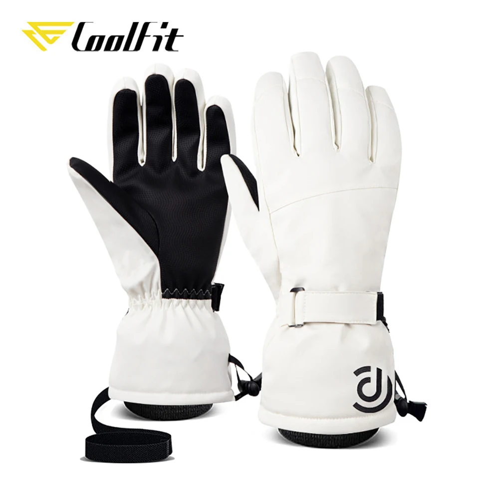 Мужские и женские зимние лыжные перчатки Coolfit водонепроницаемые сверхлегкие для