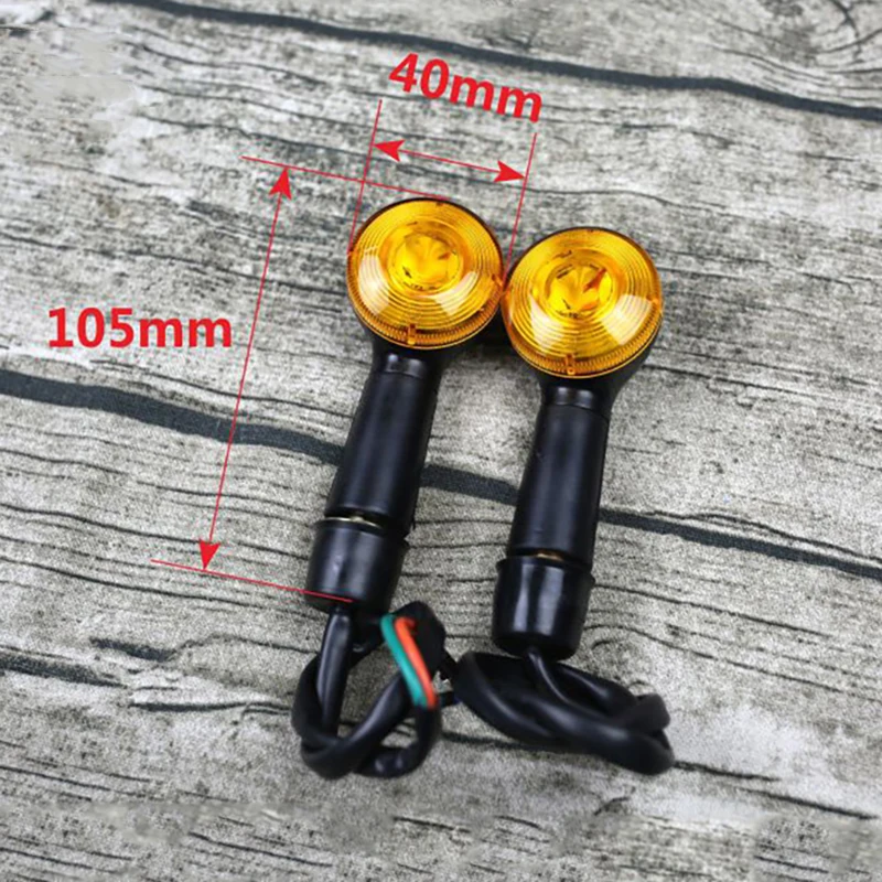 Универсальный ретро мотоцикл указатель поворота светильник светодиодный Omber