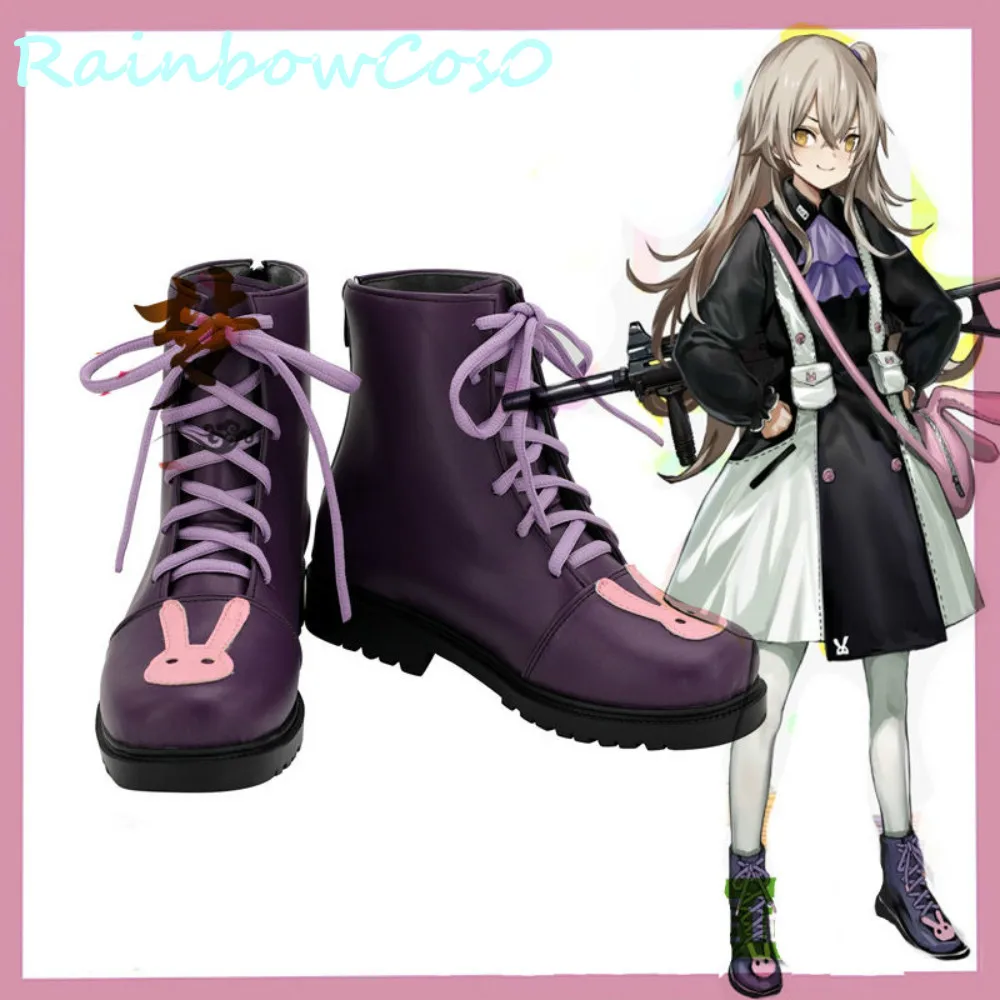 Туфли для косплея RainbowCos0 девочек передняя линия ump45 искусственная игра аниме