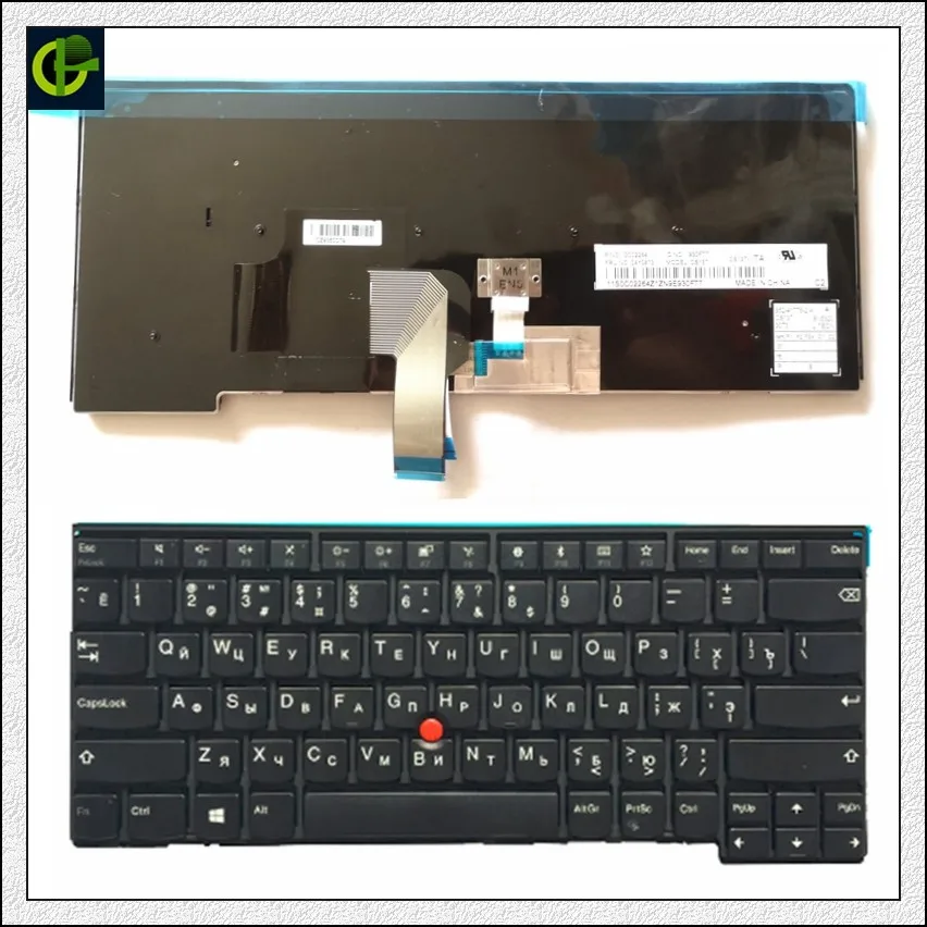 Новая русская клавиатура с подсветкой для lenovo ThinkPad L440 L450 L460 L470 T431S T440 T440P T440S T450 T450S
