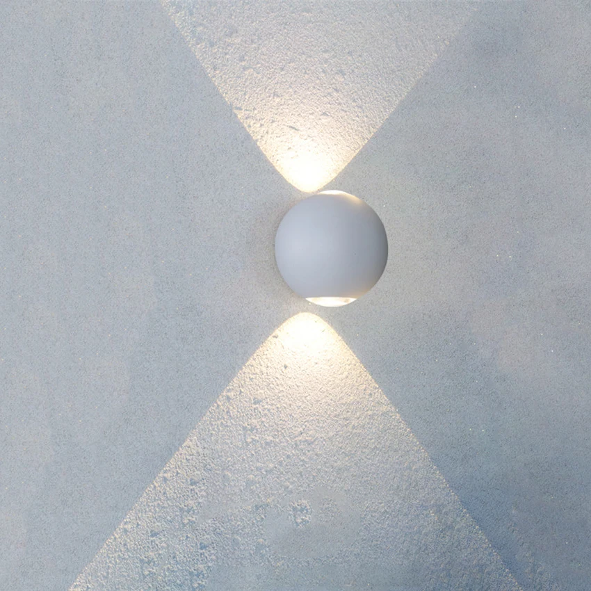 Уличный водонепроницаемый настенный светильник IP65 современный комнатный и