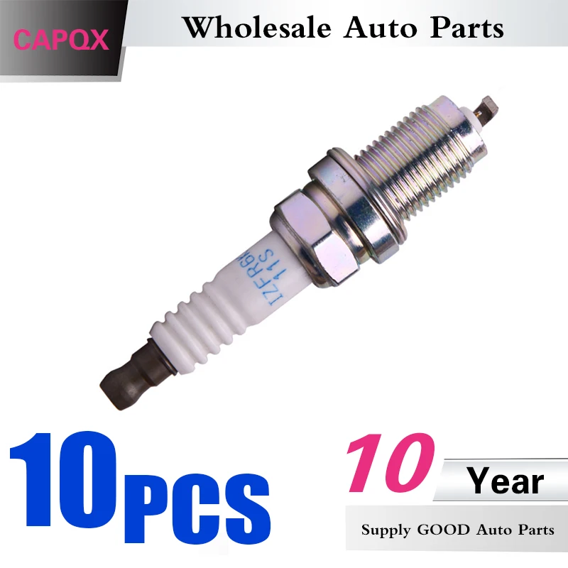 10 шт. иридиевая Свеча зажигания CAPQX 9807B 561BW IZFR6K 11S для CIVIC FD1 FD2 FA1 2006 2007 2008 2009 2010 2011 CRV