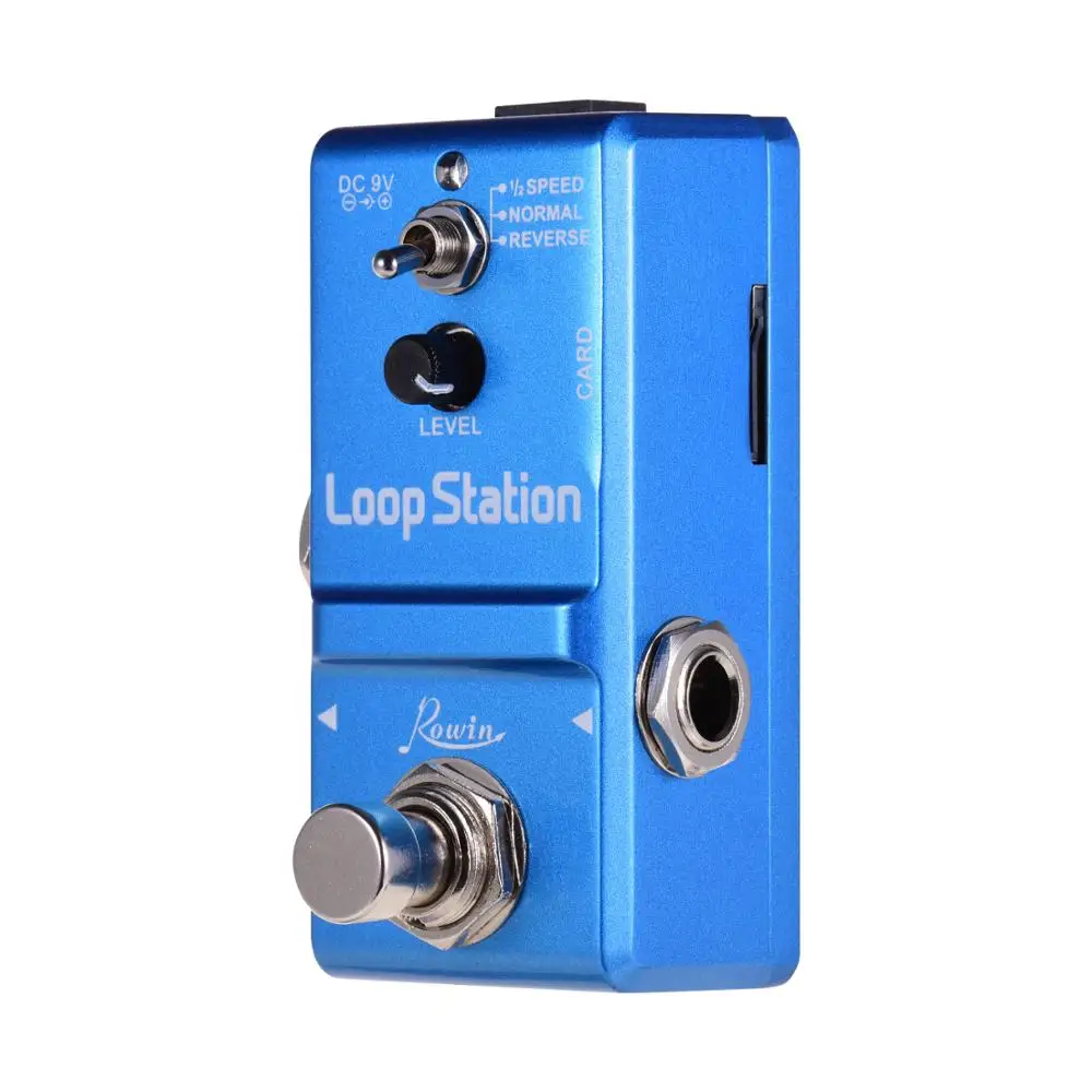 Rowin Loop Station Mini Looper педаль для гитарных эффектов 10 минут записи времени 3 рабочих