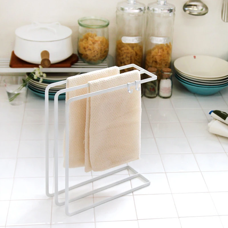 Напольная Съемная вешалка для полотенец в японском стиле многофункциональная