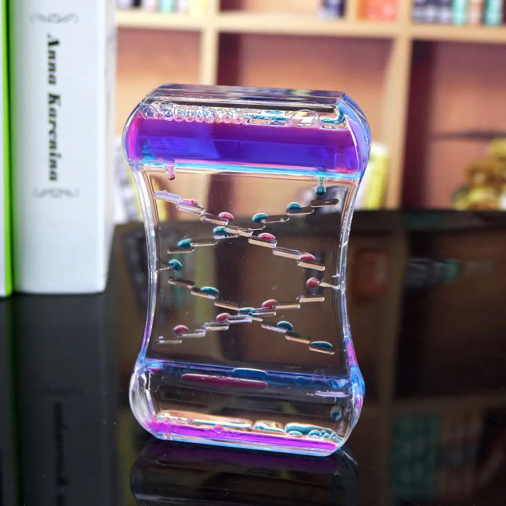 Песочные часы сенсорная Визуальная стимуляция таймер декомпрессии в форме капли