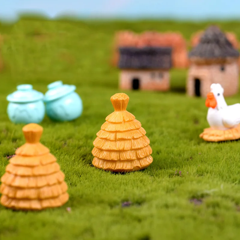 Экшн-фигурки из смолы в фермерском стиле сказочные садовые миниатюрные