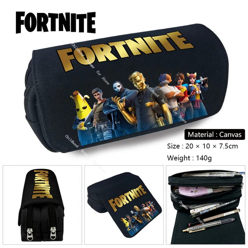 Fortnite студенческий чехол для ручек сумки карандашей детская Студенческая ручка