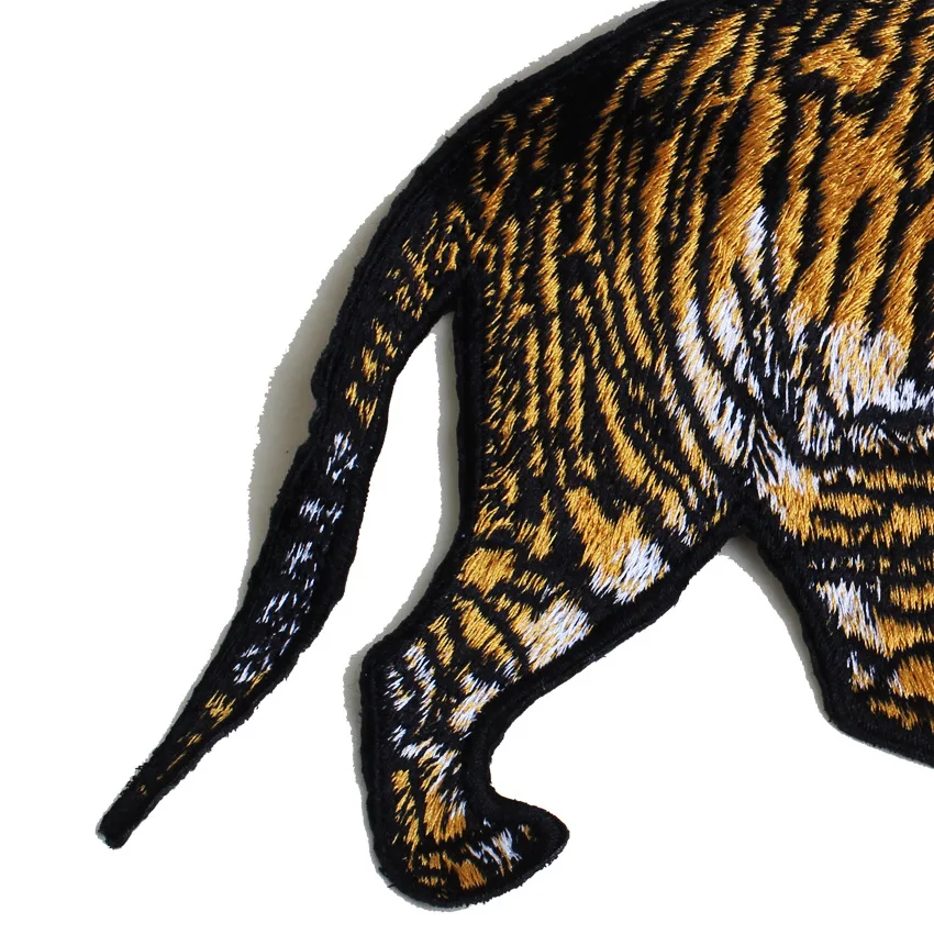 1 шт. нашивка с вышивкой Тигр|Заплатки| |