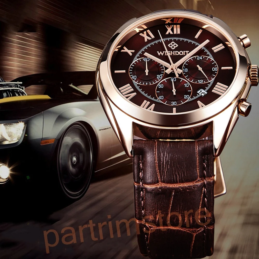 

Watch For Men Luxury Casual Fashion 2021 Business Wristwatches Sport Roman Diamond Leather Watches Waterproof Quartz Wristwatch