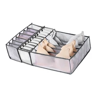socks bra underpants organizer drawers divider boxunderwear storage box with compartmentscloset organizer dormitory foldable
