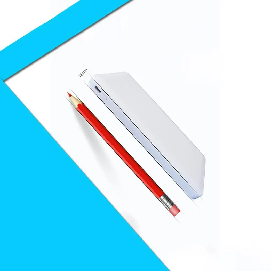 Портативное зарядное устройство 20000 мАч для iPhone samsung Xiaomi Mi зарядка с usb-кабелем внешний аккумулятор дропшиппинг