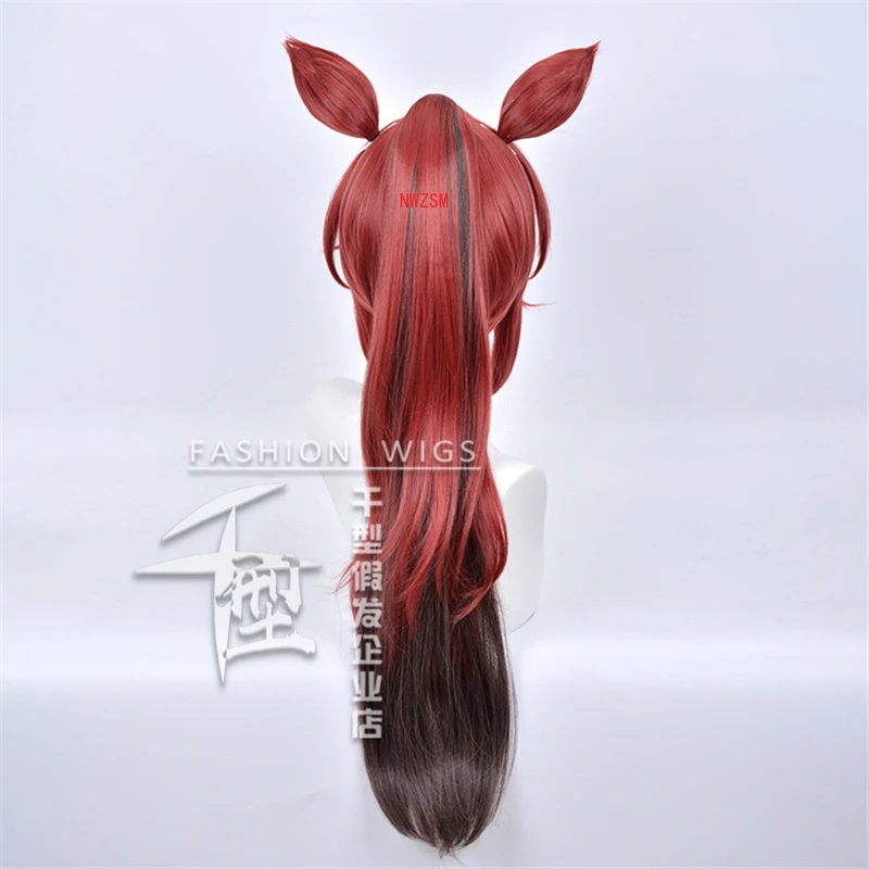 

Uma Musume Pretty Derby Tokai Teio Women Cosplay Wig Anime Special Week Halloween Party Role Play Hair