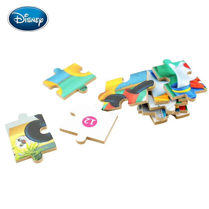 Деревянные головоломки disney 9 шт.+ 16 шт.+ 30 шт. Комбинированная деревянная рамка головоломка с рисунками детская головоломка