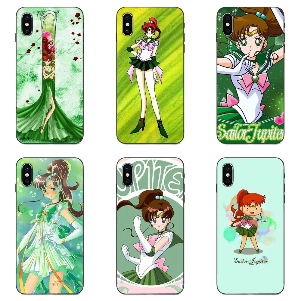 ТПУ Live Love Phone Сейлор Мун Юпитер для Galaxy A3 A5 A6 A6s A7 A8 A9 A10 A20E A30 A40 A50 A60 A70 A80 A90 Plus