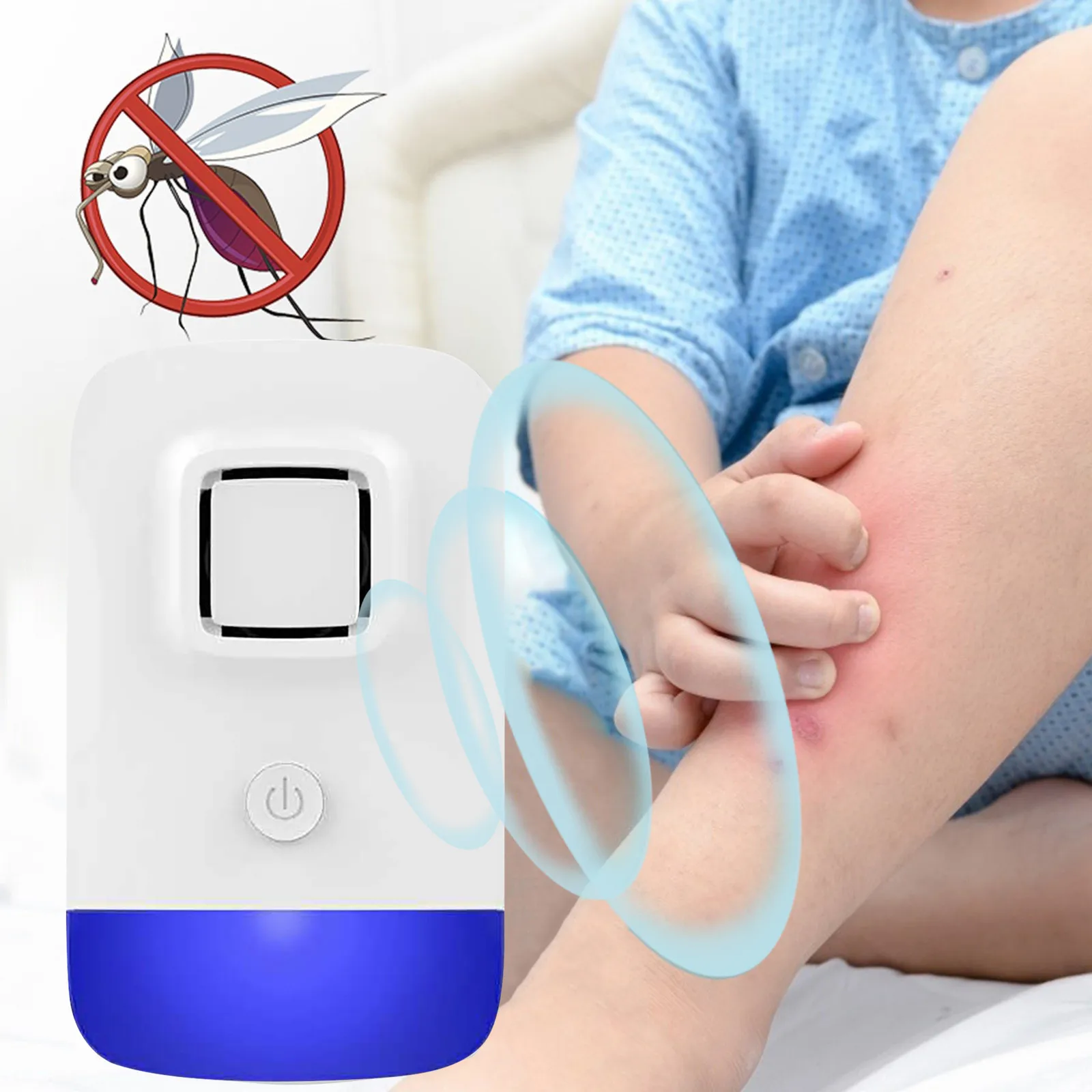 

2pcMultifunctional Ultrasonic Insect Repellent Anti-mosquitoes, Rodents, Bedbugs, Cockroaches Insect Repellent Australia/UK Plug