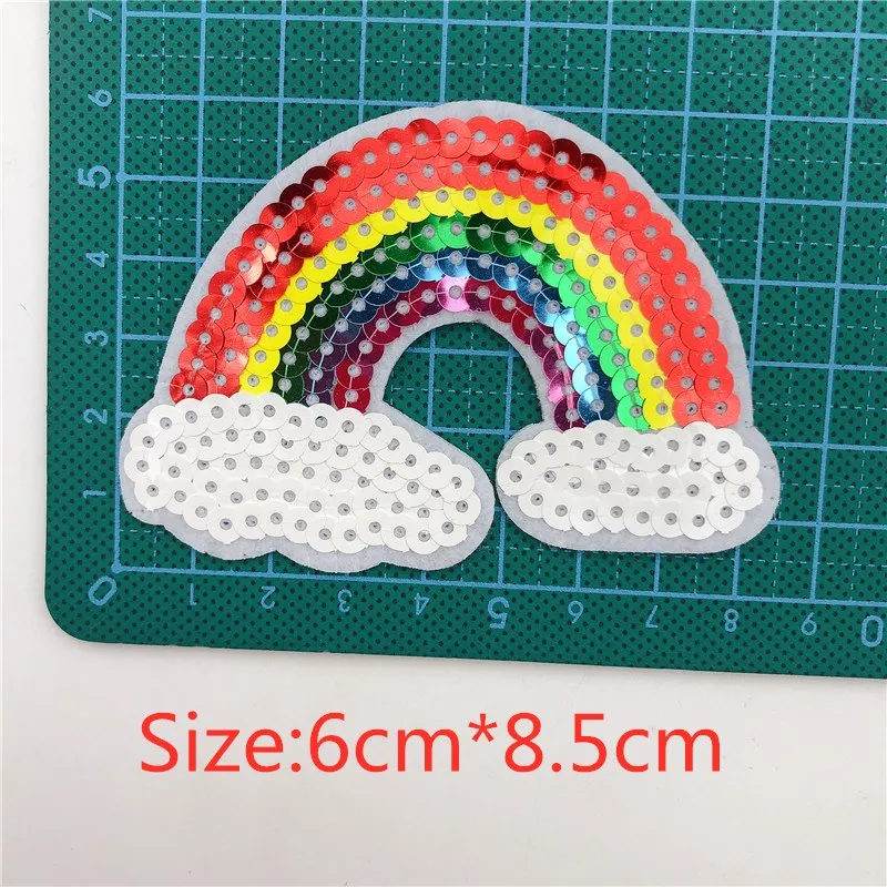 Набор аппликаций для детей с фруктами радугой звездами яблоками совами