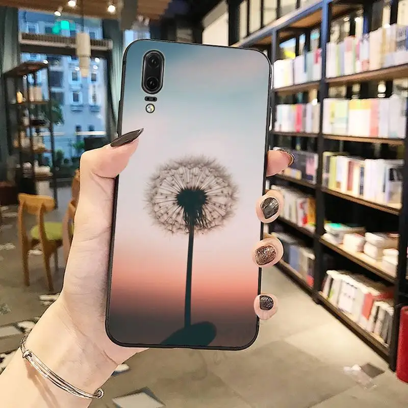 

Dandelion flying flower Phone Case For Huawei honor Mate P 10 20 30 40 Pro 10i 9 10 20 8 x Lite