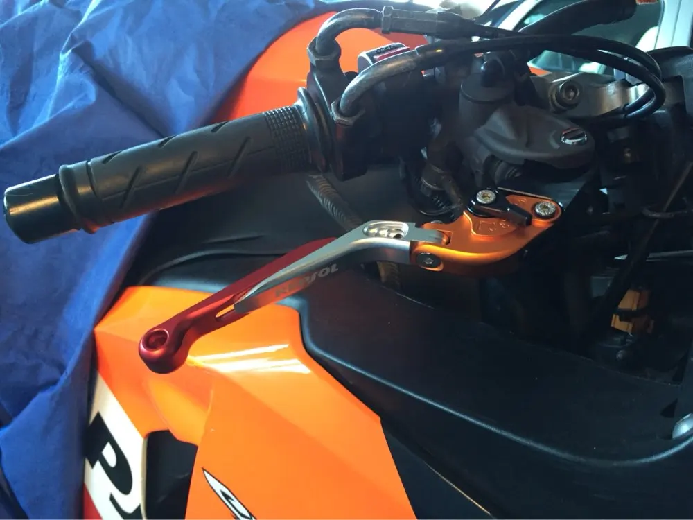 Fit For Honda CBR600 F2 F3 F4 F4i 1991-2007 CBR 900RR 1993-1999 CNC Motorcycle Aluminum Brake Clutch Levers Foldable Adjustable |