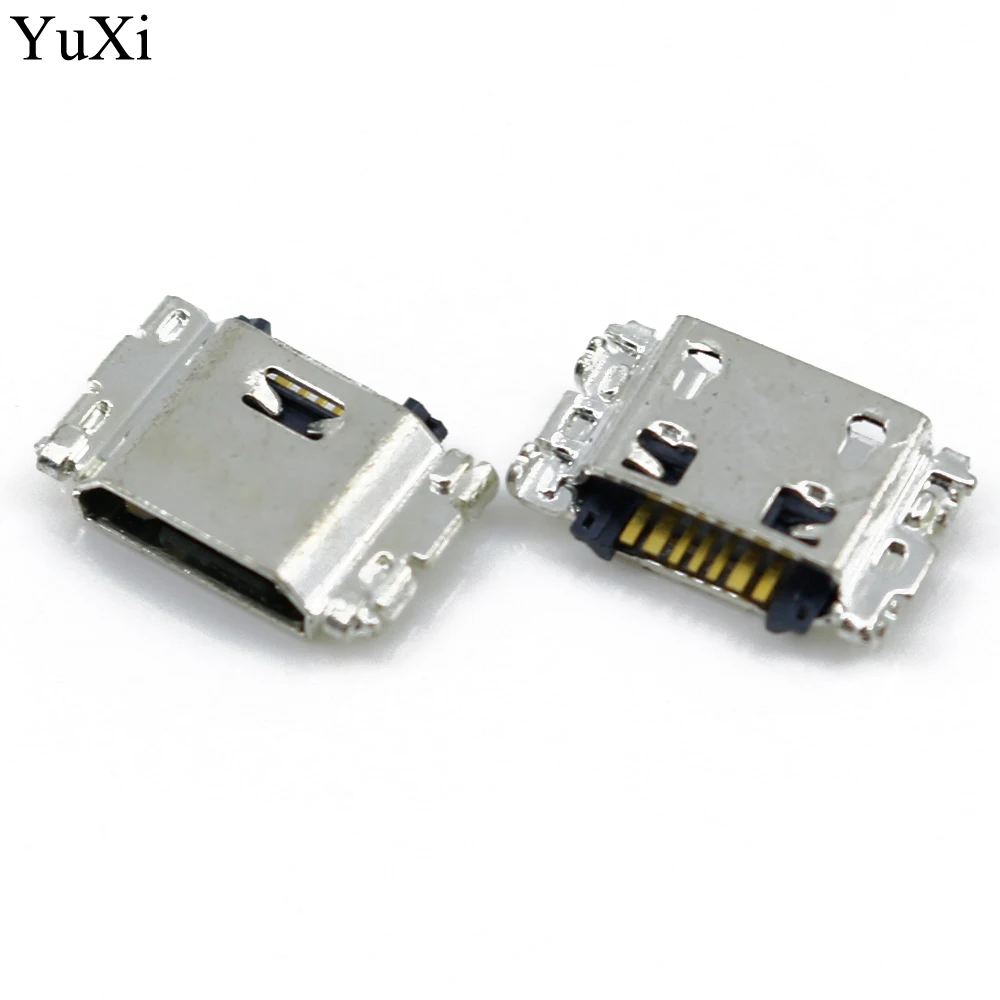 Мини-разъем Micro USB 7pin 50 шт. порт для зарядки мобильного телефона Samsung J5 J7 J330 J530 J730 J1